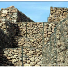 Caixa sextavada de Gabion do fabricante profissional / colchões do rio